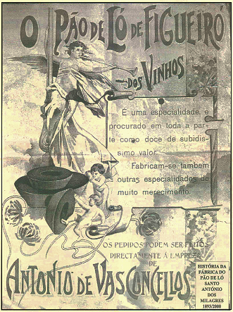 Poster of the 1st confectionery factory in Figueiró dos Vinhos