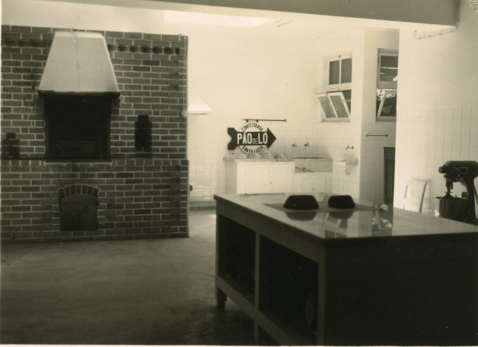 Foto von 1962 zu Beginn der Confeitaria Santa Luzia®